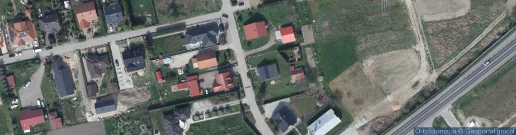 Zdjęcie satelitarne Rubinowa ul.