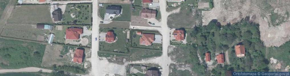 Zdjęcie satelitarne Rubinowa ul.