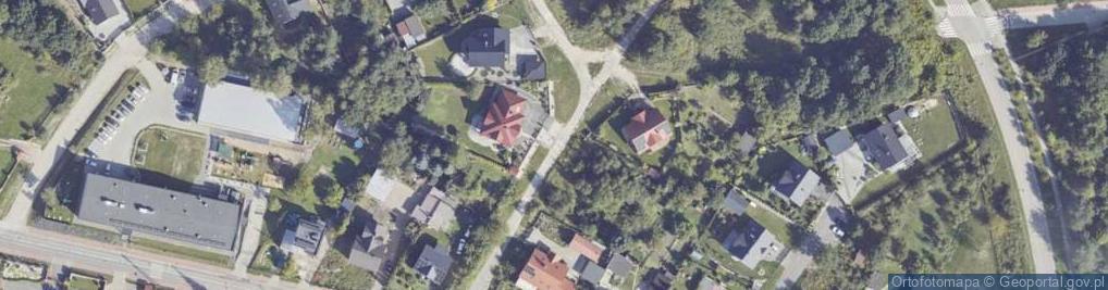 Zdjęcie satelitarne Rubinowa ul.