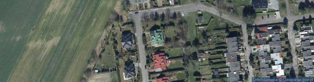 Zdjęcie satelitarne Rubinowa ul.