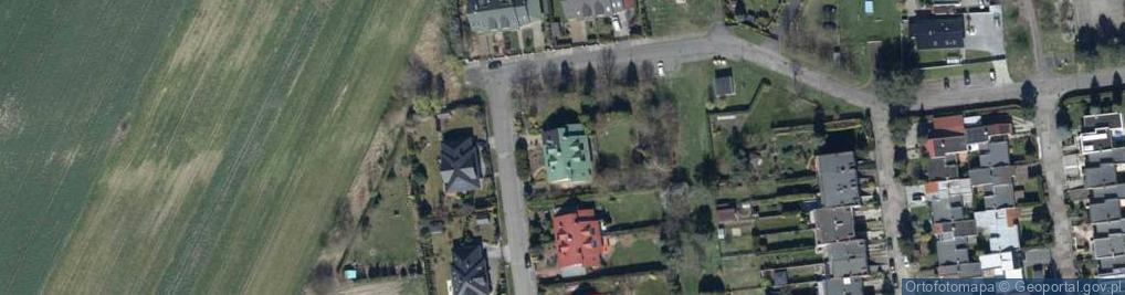 Zdjęcie satelitarne Rubinowa ul.