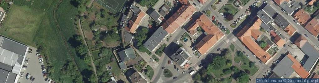 Zdjęcie satelitarne Rudy Wincentego, ks. ul.