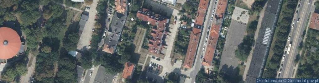 Zdjęcie satelitarne Ruska ul.