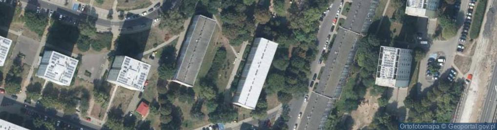Zdjęcie satelitarne Ruska ul.
