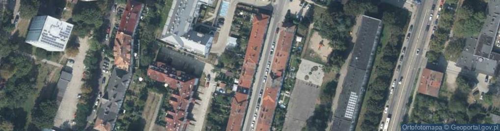 Zdjęcie satelitarne Ruska ul.