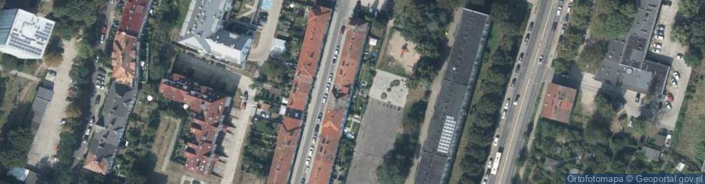 Zdjęcie satelitarne Ruska ul.