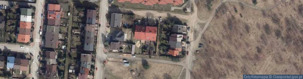 Zdjęcie satelitarne Rubinowa ul.