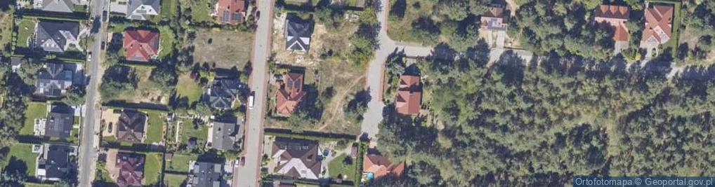 Zdjęcie satelitarne Rubinowa ul.