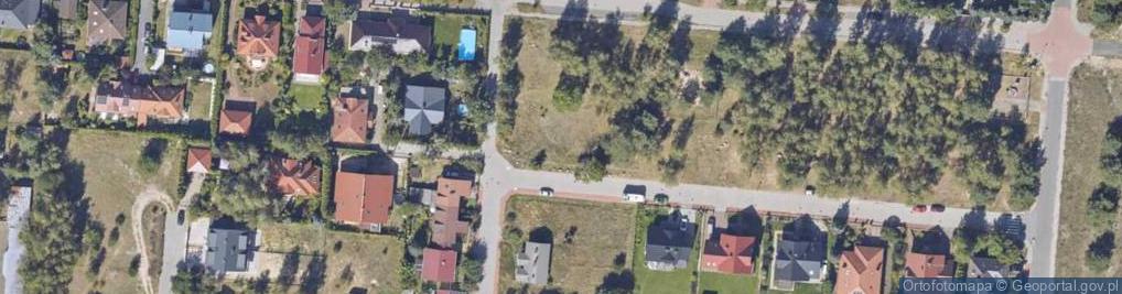 Zdjęcie satelitarne Rubinowa ul.