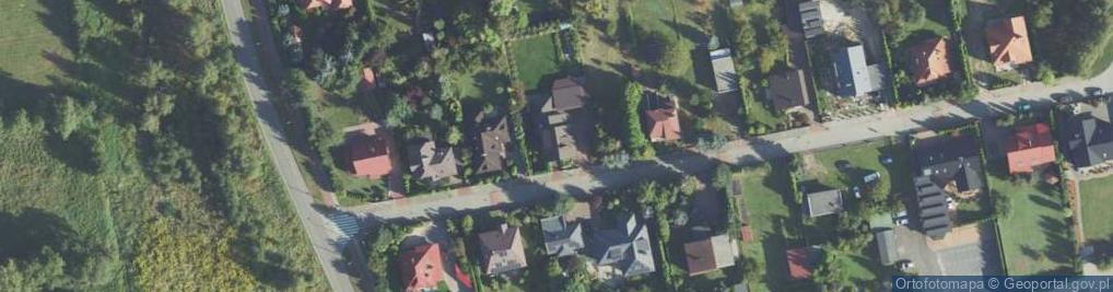 Zdjęcie satelitarne Rubinowa ul.