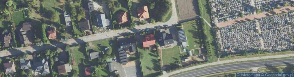 Zdjęcie satelitarne Rubinowa ul.
