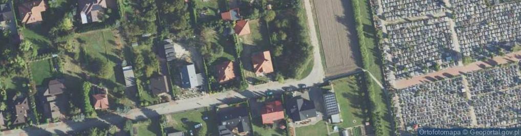 Zdjęcie satelitarne Rubinowa ul.