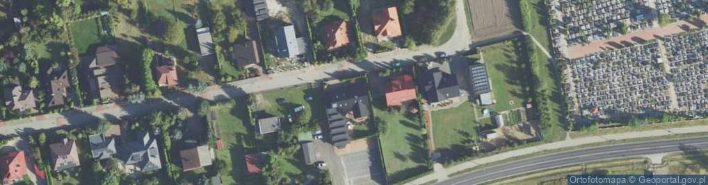 Zdjęcie satelitarne Rubinowa ul.