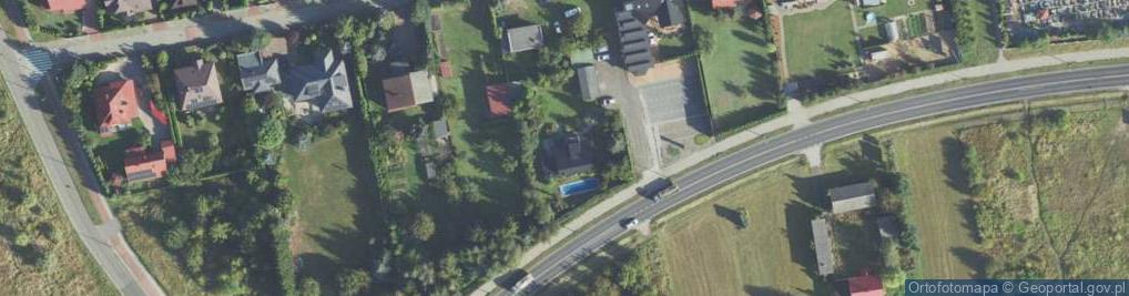 Zdjęcie satelitarne Rubinowa ul.