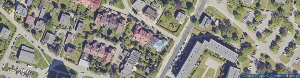 Zdjęcie satelitarne Runowa ul.