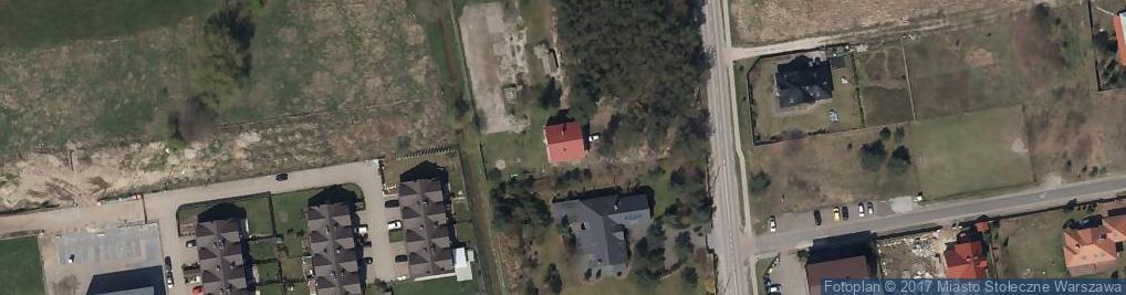 Zdjęcie satelitarne Ruskowy Bród ul.