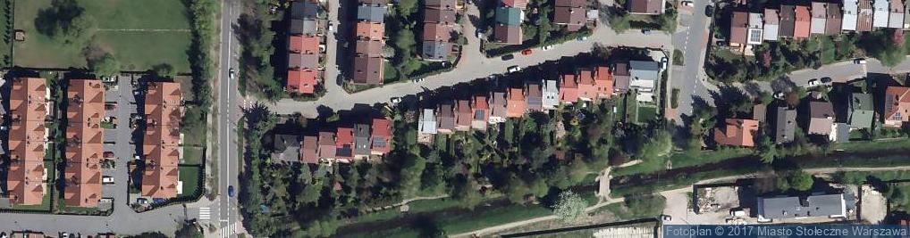 Zdjęcie satelitarne Rubinowa ul.