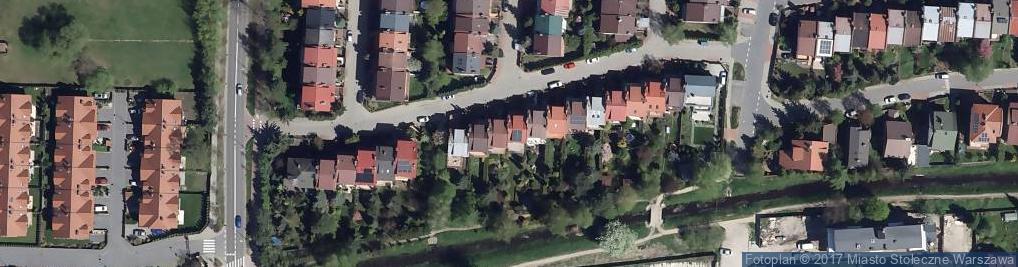 Zdjęcie satelitarne Rubinowa ul.