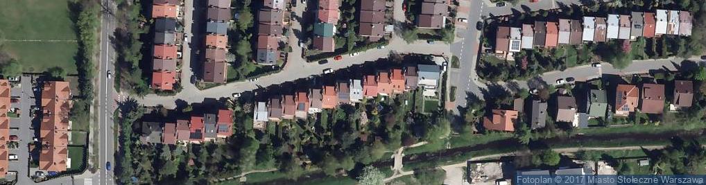 Zdjęcie satelitarne Rubinowa ul.