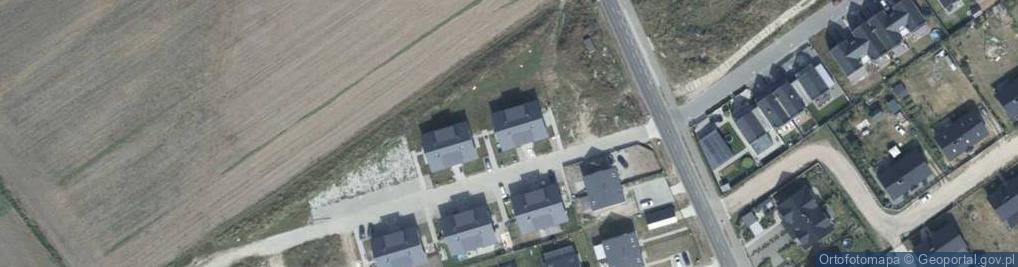 Zdjęcie satelitarne Rubinowa ul.
