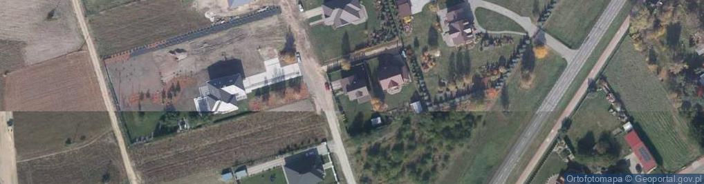 Zdjęcie satelitarne Rubinowa ul.