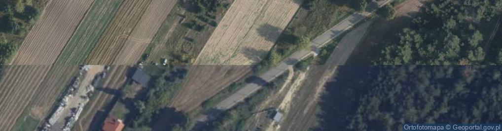 Zdjęcie satelitarne Rubinowa ul.