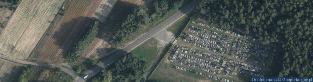 Zdjęcie satelitarne Rubinowa ul.