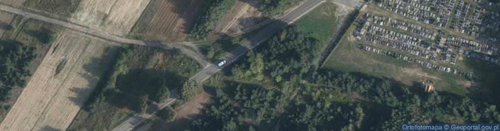 Zdjęcie satelitarne Rubinowa ul.