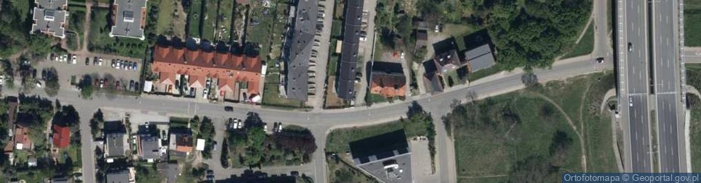 Zdjęcie satelitarne Rumiankowa ul.