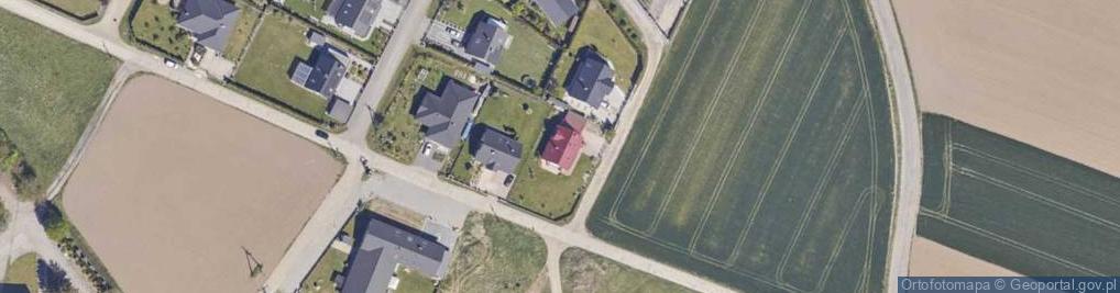 Zdjęcie satelitarne Rubinowa ul.