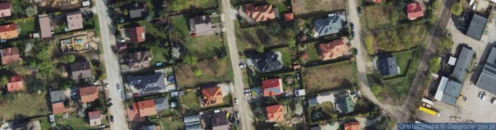 Zdjęcie satelitarne Rubinowa ul.