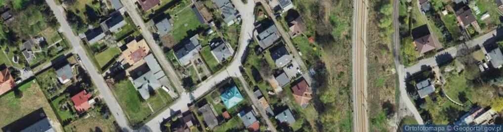 Zdjęcie satelitarne Rudnicka ul.