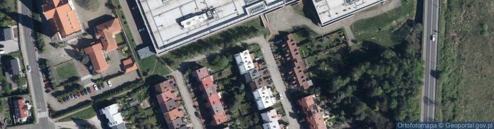 Zdjęcie satelitarne Rubinowa ul.