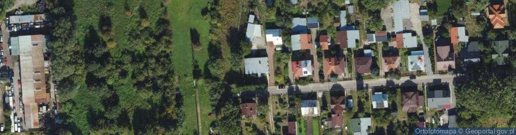 Zdjęcie satelitarne Rybna ul.