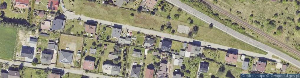 Zdjęcie satelitarne Rycerska ul.