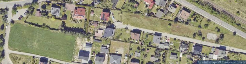 Zdjęcie satelitarne Rycerska ul.