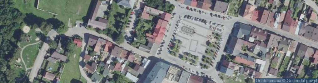 Zdjęcie satelitarne Rynek Górny ul.