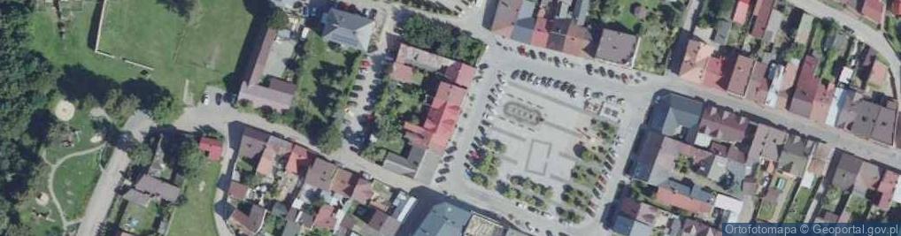 Zdjęcie satelitarne Rynek Górny ul.