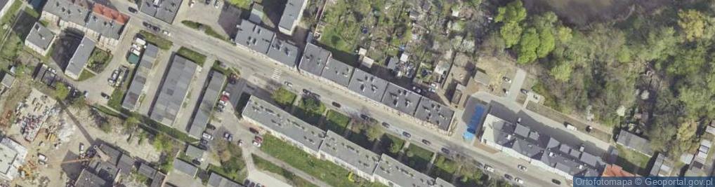 Zdjęcie satelitarne Rybacka ul.