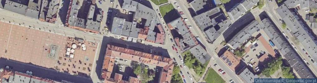Zdjęcie satelitarne Rycerska ul.