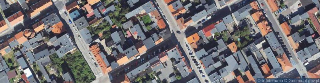 Zdjęcie satelitarne Rycerska ul.