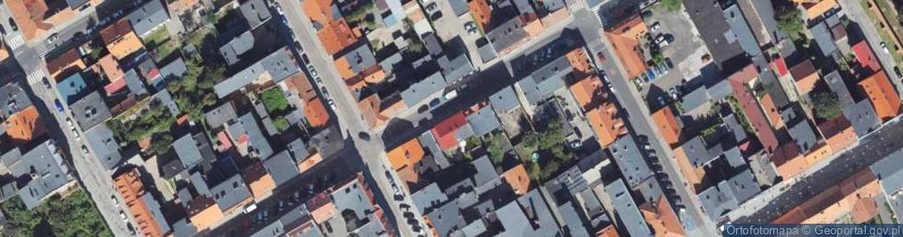 Zdjęcie satelitarne Rycerska ul.
