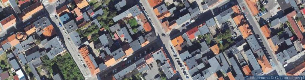 Zdjęcie satelitarne Rycerska ul.