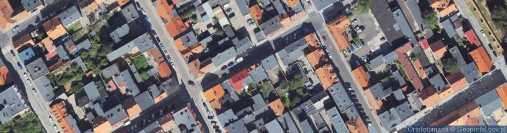 Zdjęcie satelitarne Rycerska ul.