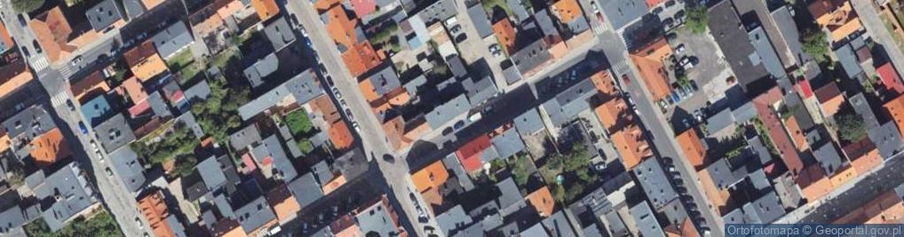 Zdjęcie satelitarne Rycerska ul.