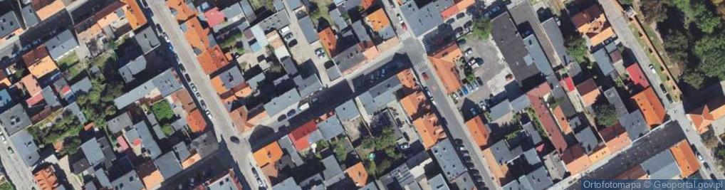 Zdjęcie satelitarne Rycerska ul.