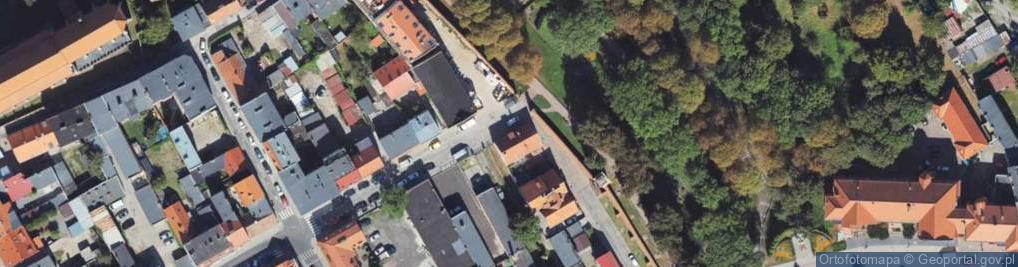 Zdjęcie satelitarne Rycerska ul.