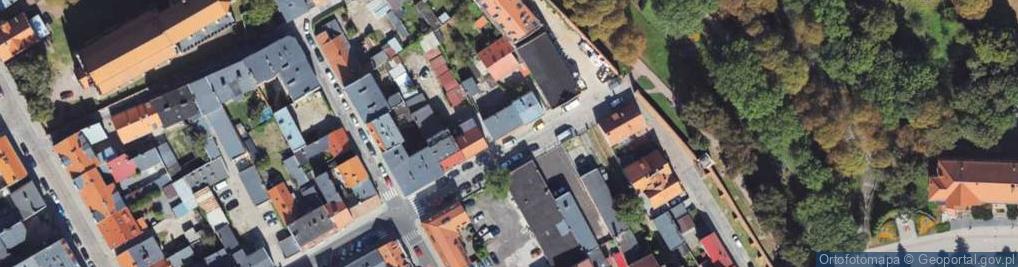 Zdjęcie satelitarne Rycerska ul.