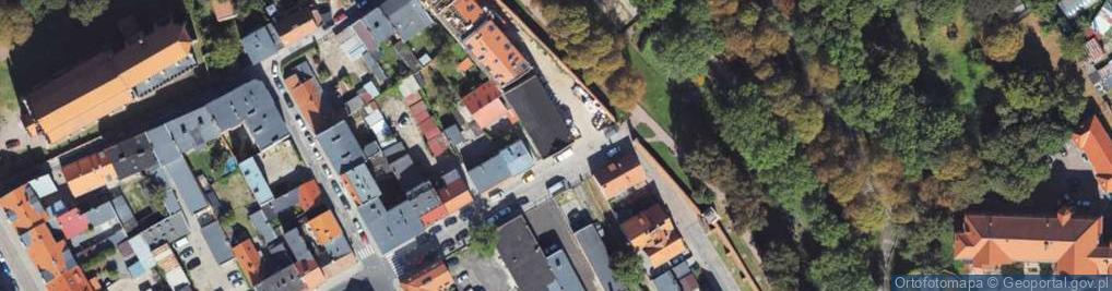 Zdjęcie satelitarne Rycerska ul.