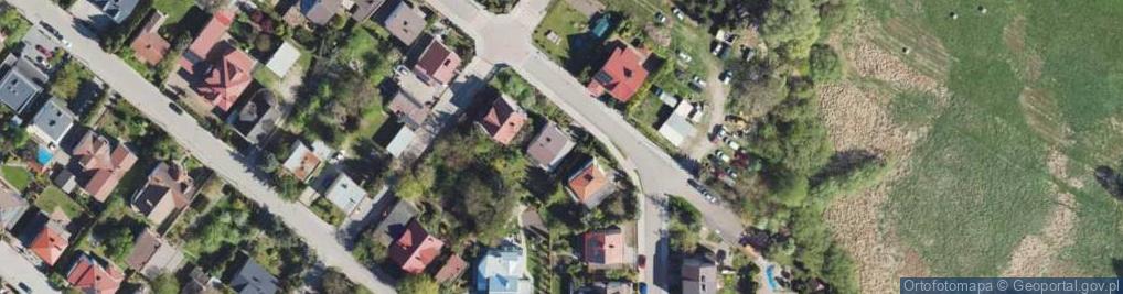 Zdjęcie satelitarne Rycerska ul.
